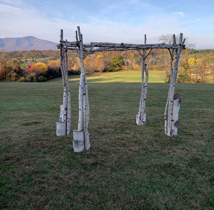 Wooden chuppah cheap